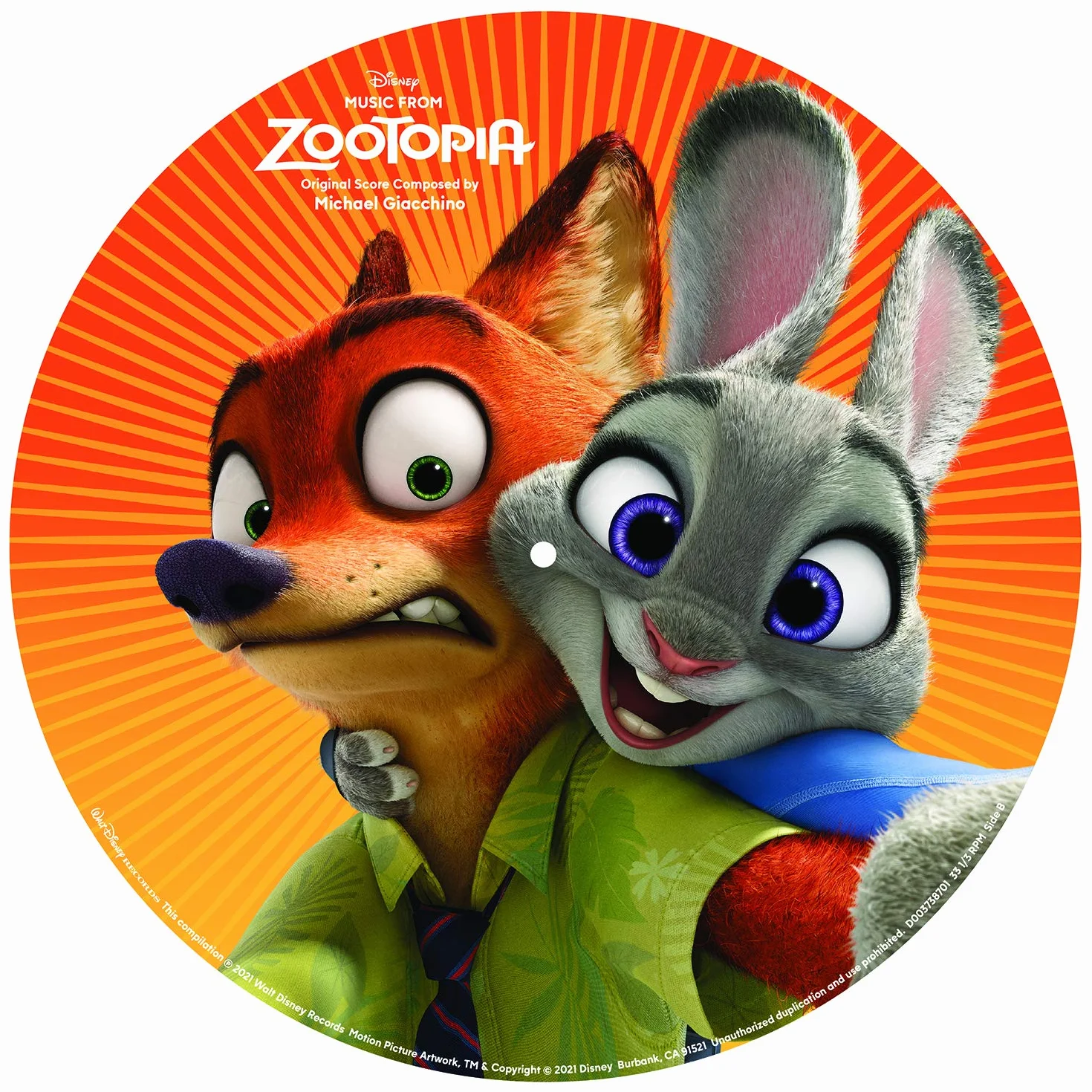 Music from Zootopia