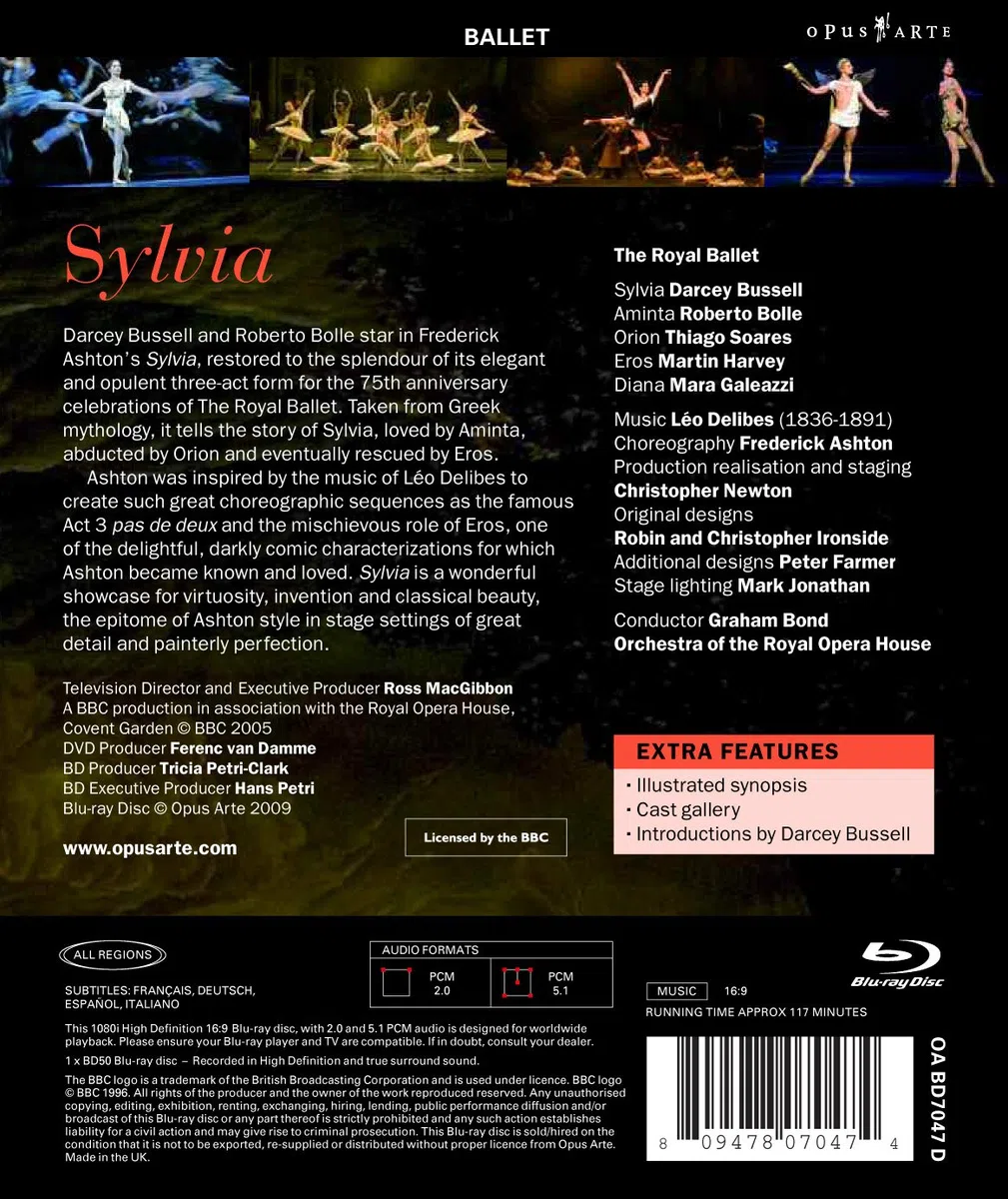 Sylvia Blu-ray booklet