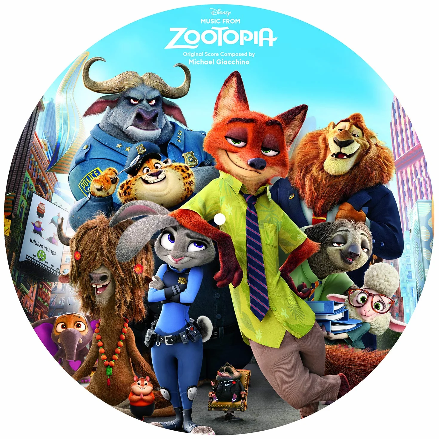 Music from Zootopia