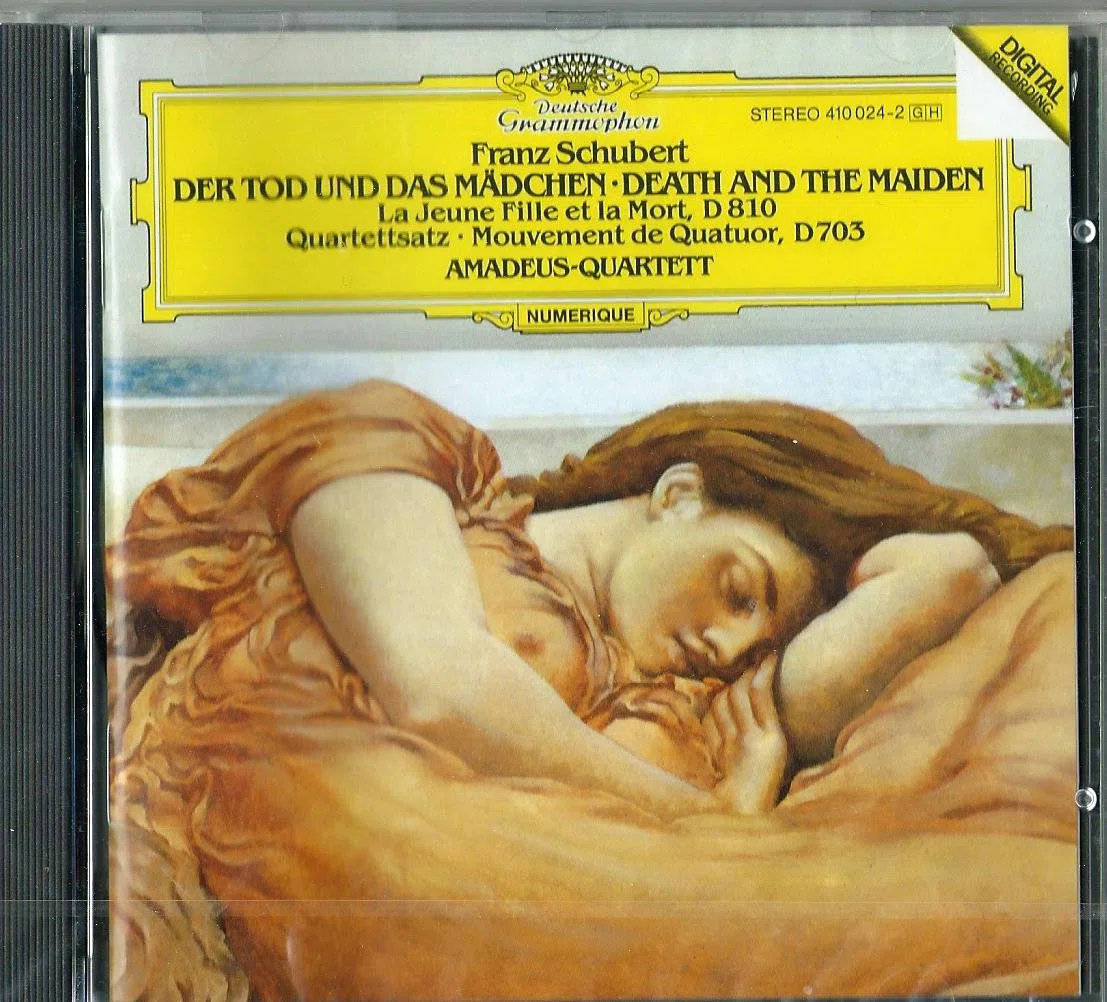 Schubert : Quatuor à cordes, D8 La Jeune Fille et la Mort" ~ Quartettsatz, D703