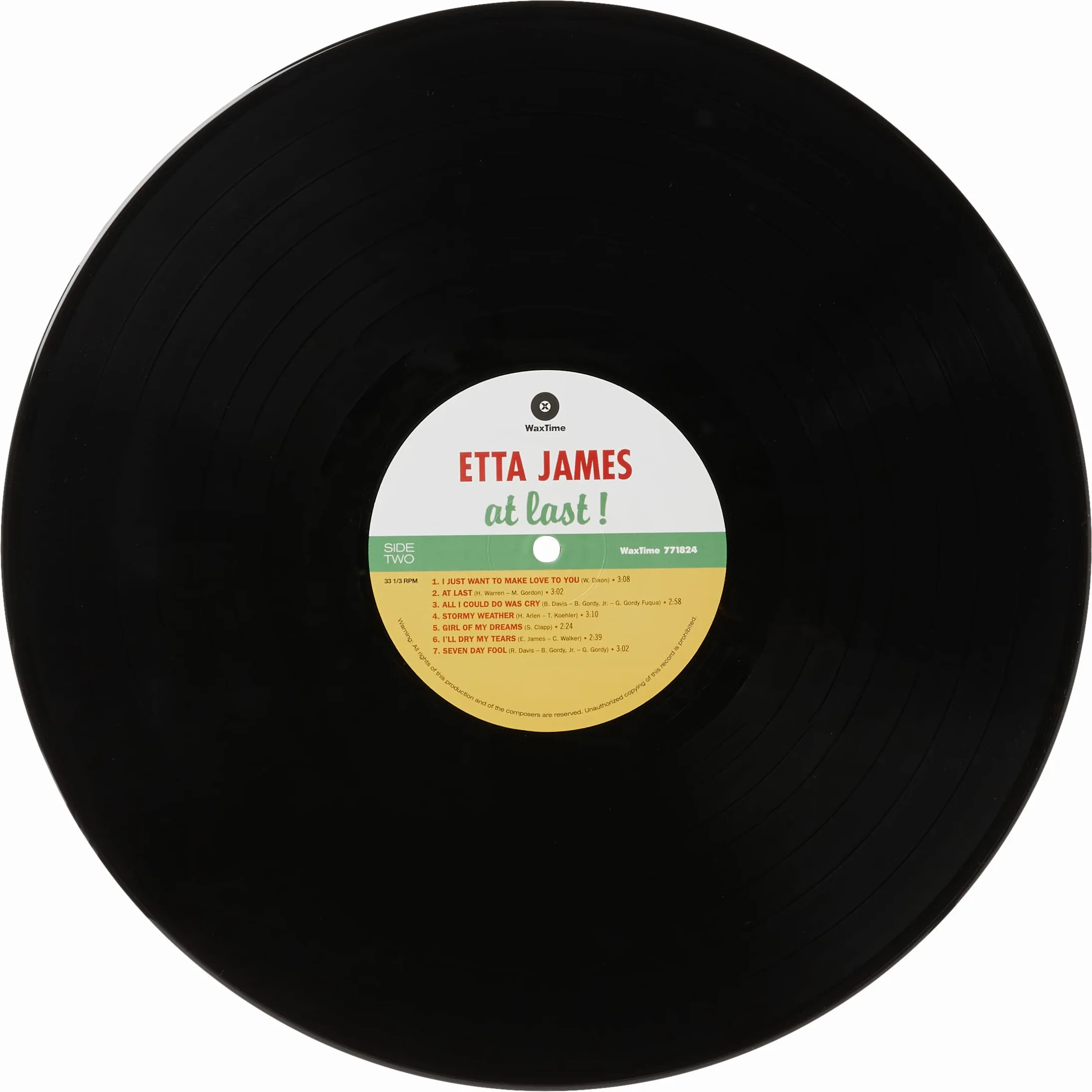 James Etta / at Last !