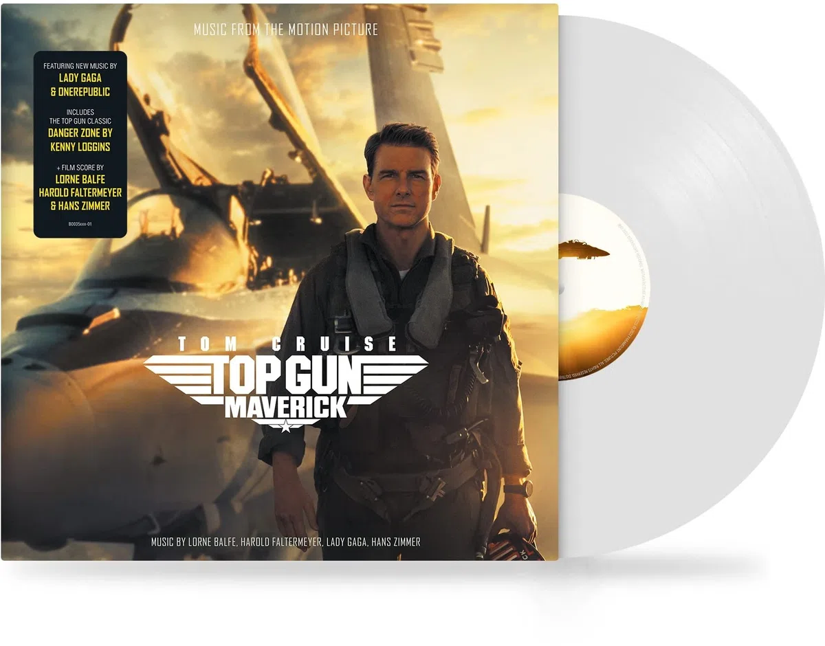 Top Gun: Maverick Vinyle couleur blanc