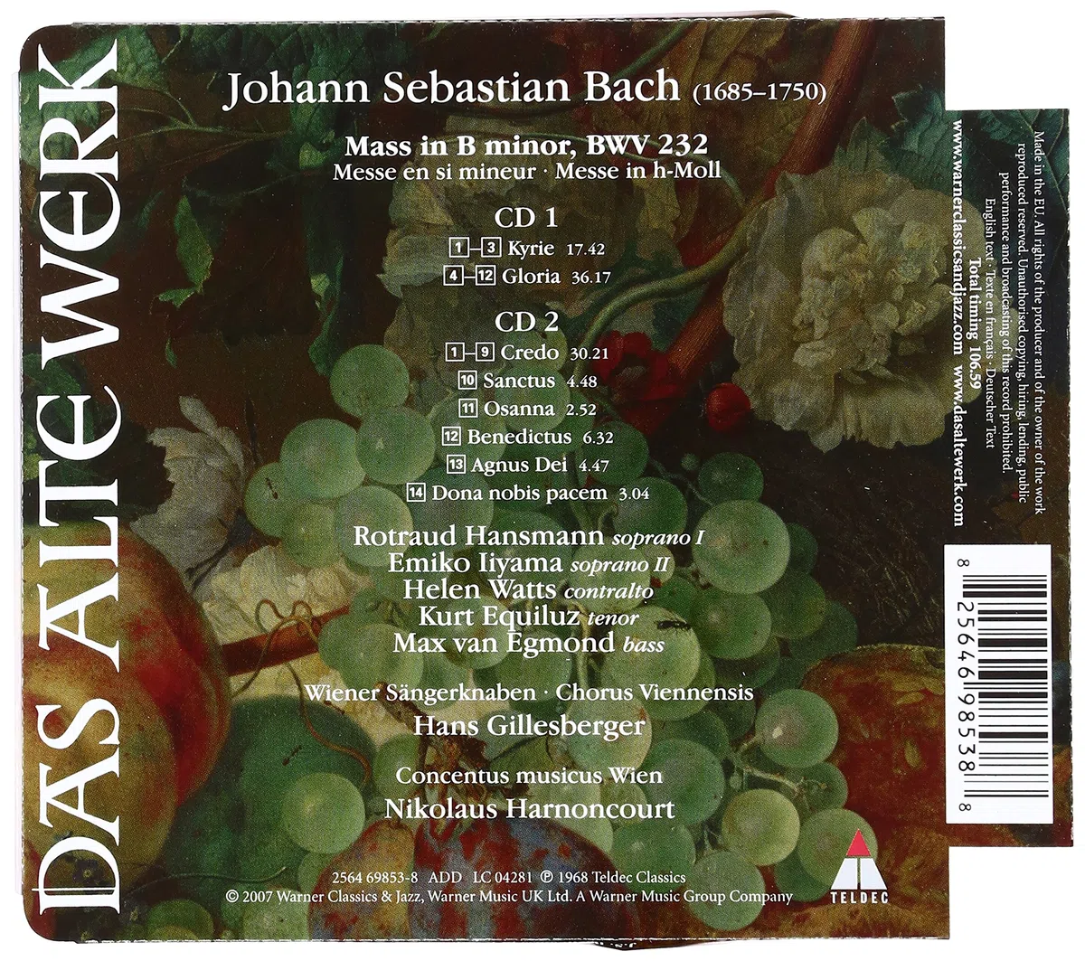 J.-S. Bach : Messe en si mineur, BWV 232
