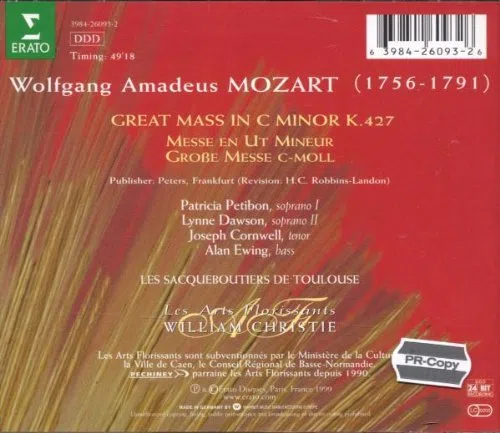 Great Mass In C Minor K. 427