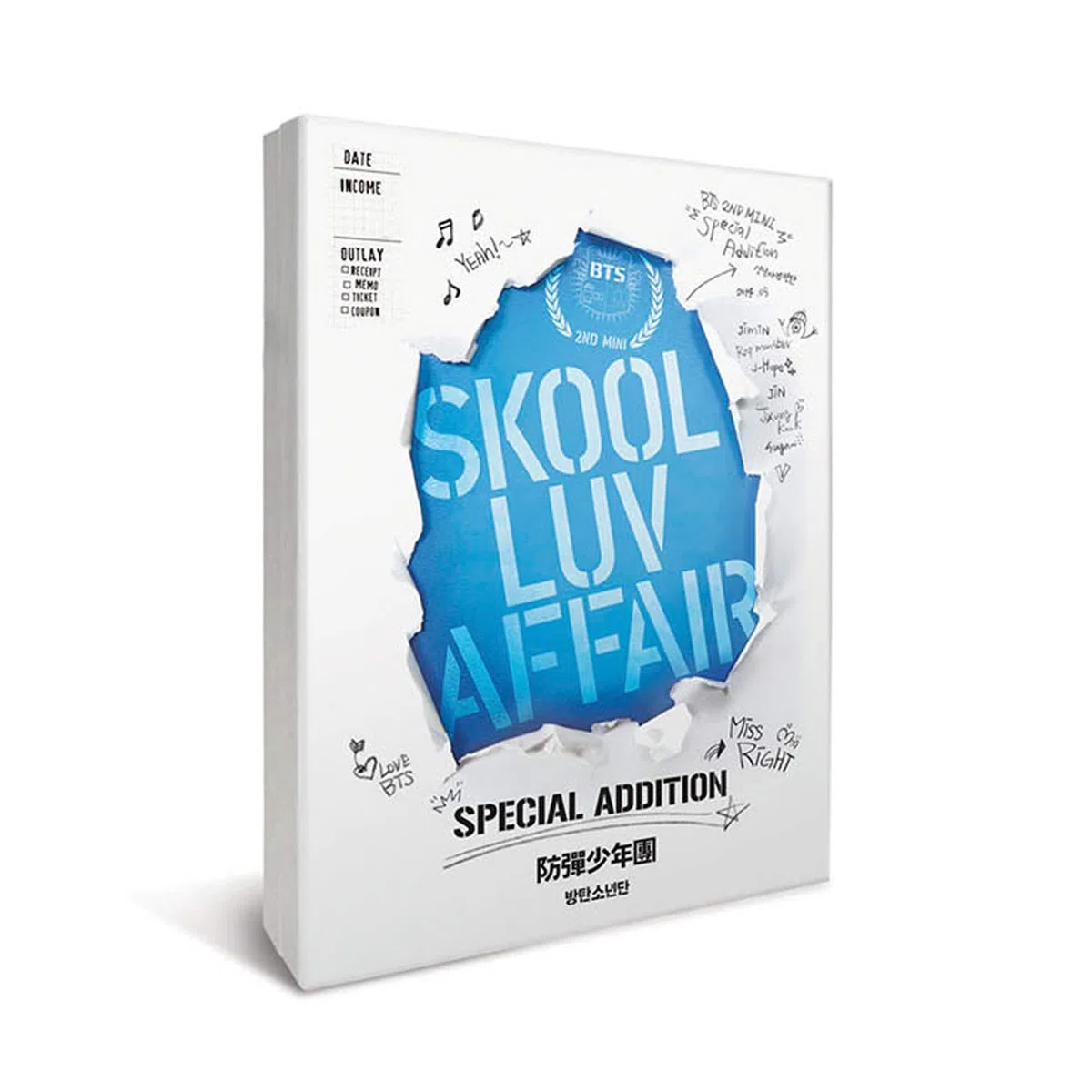 BTS BANGTAN BOYS Skool Luv Affair Special Edition Reissue Photocards