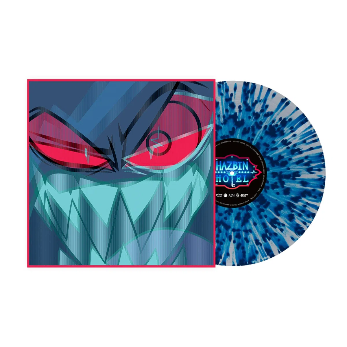 Hazbin Hotel: Season Two Original Soundtrack Vox Face Lenticular Cover Vinyl Amazon Exclusive