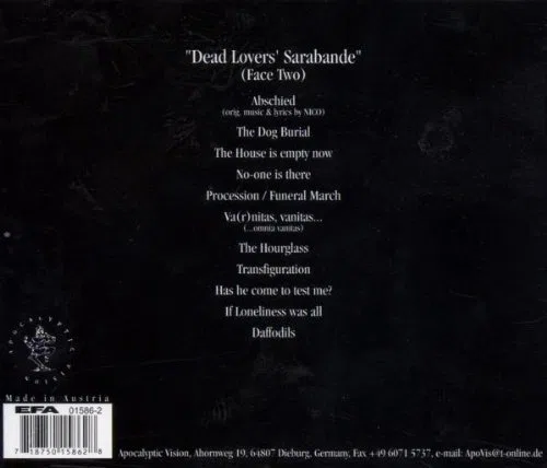 Dead Lover's Sarabande (Face Two)