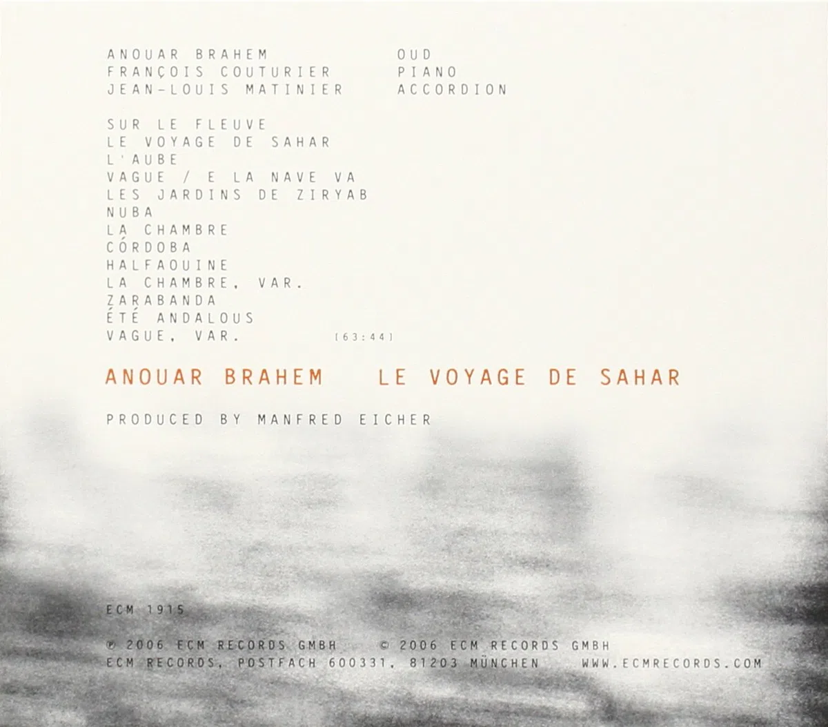 Le Voyage de Sahar