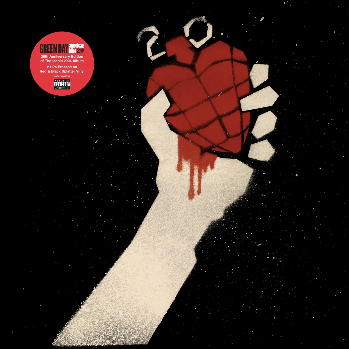 American Idiot 20th Anniversary Deluxe Édition Rouge et Noir