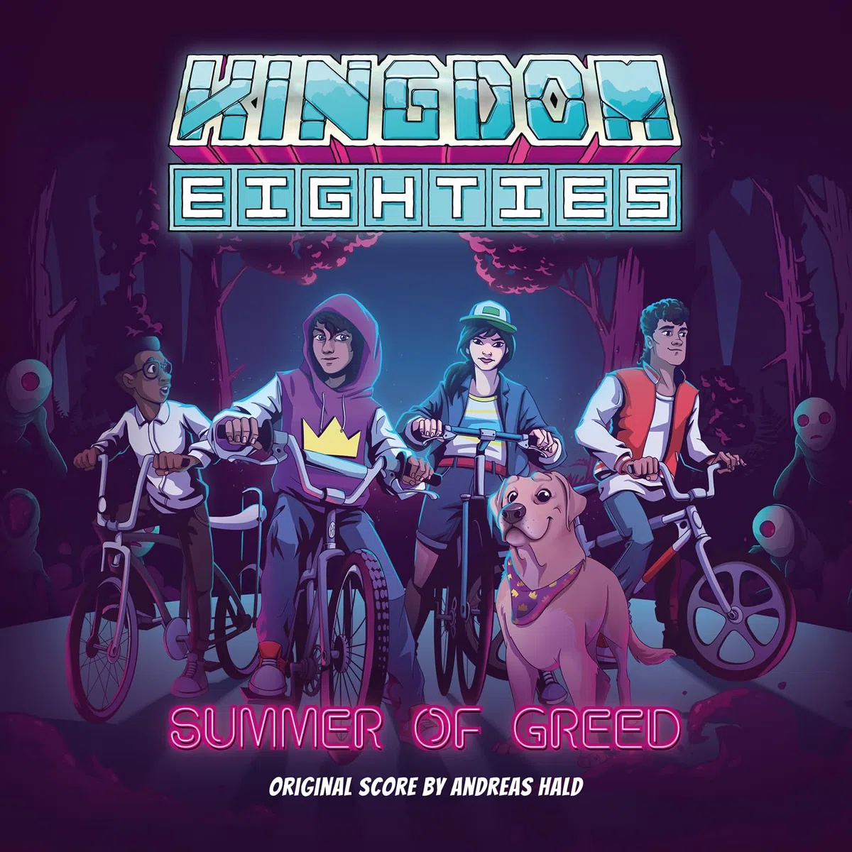 Kingdom Eighties Couleur Audiophile Pochette Inclus Poster
