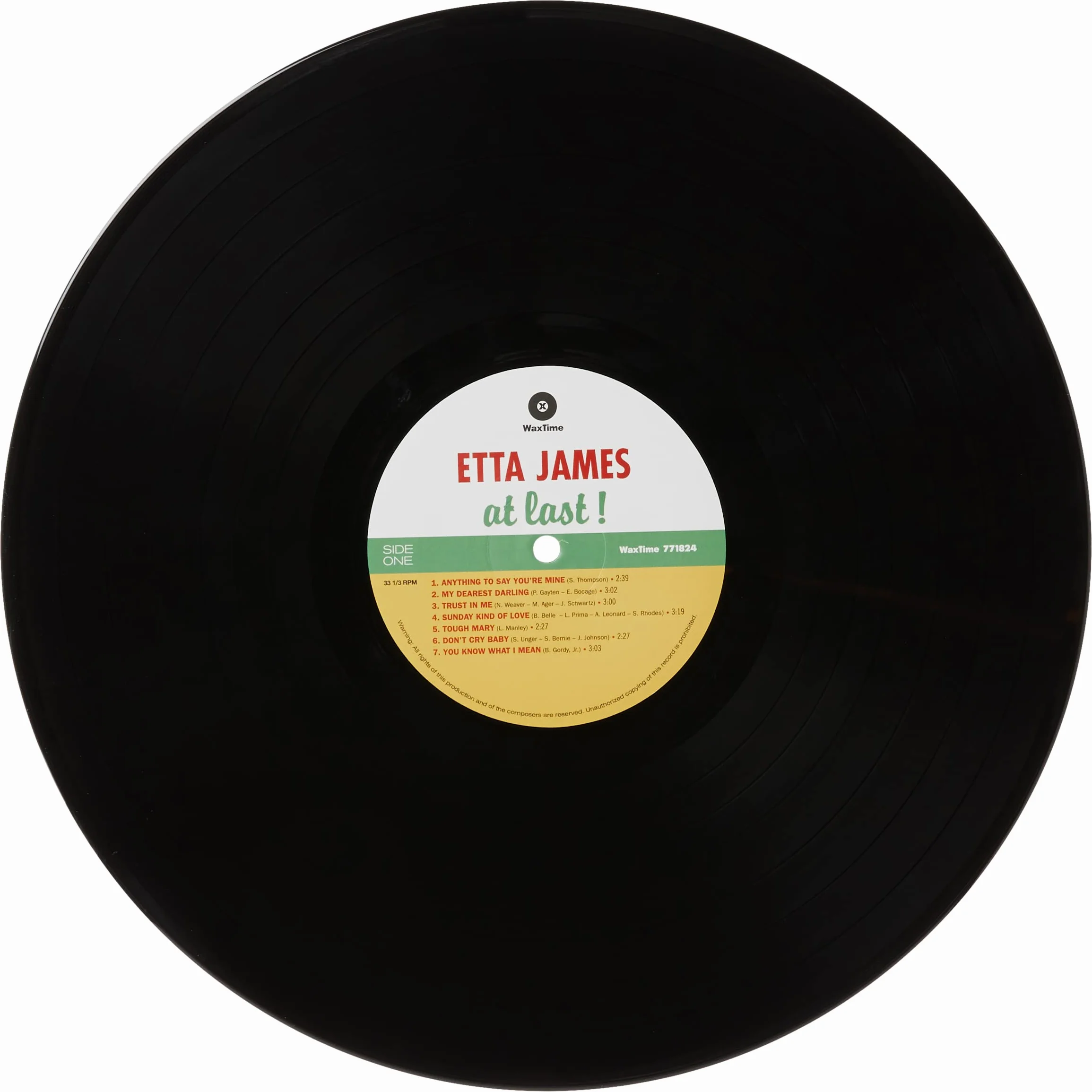 James Etta / at Last !
