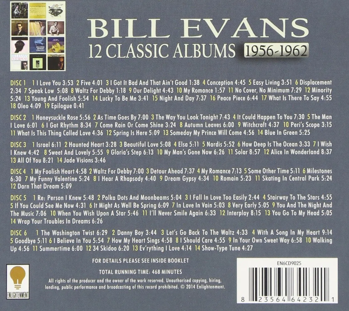 12 Classic Albums 1956-1962