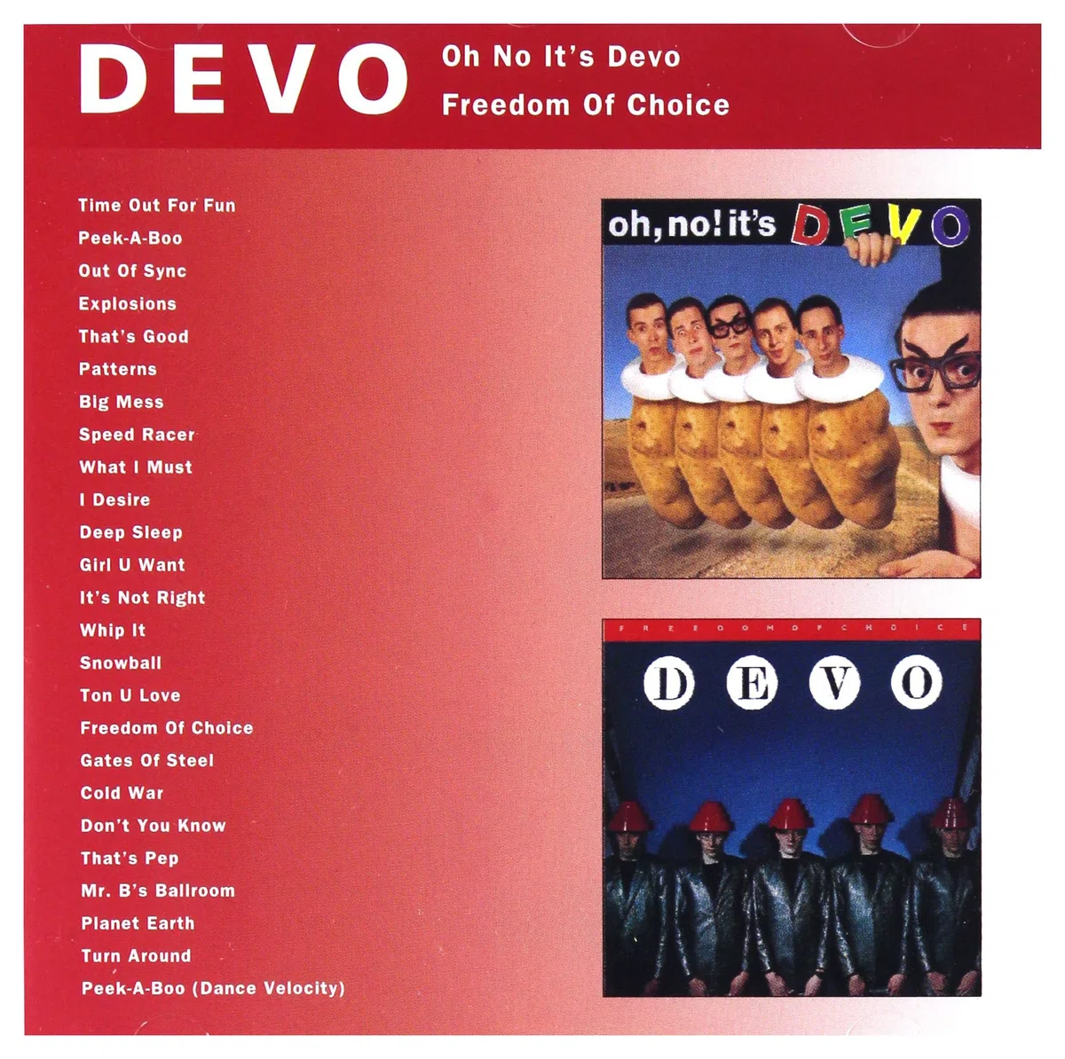 Oh No It's Devo / Freedom Of Choice