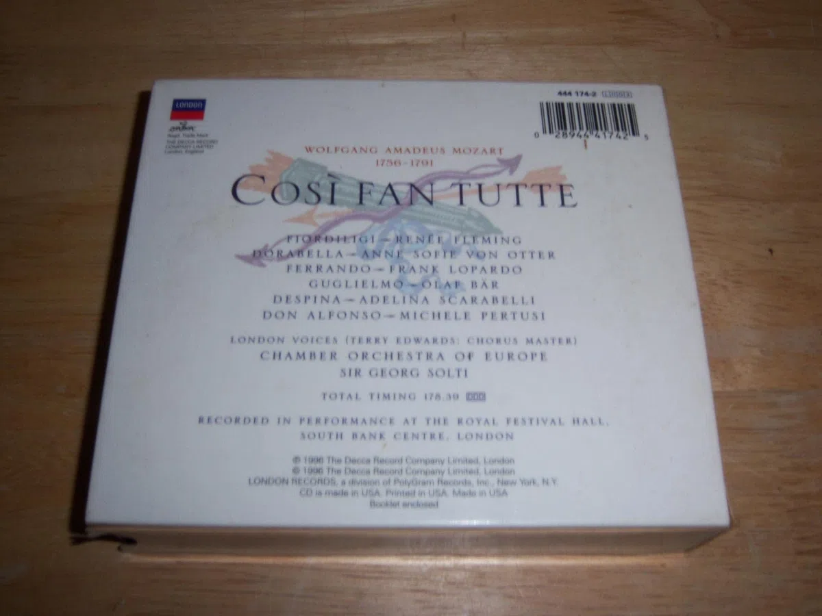 Cosi fan tutte