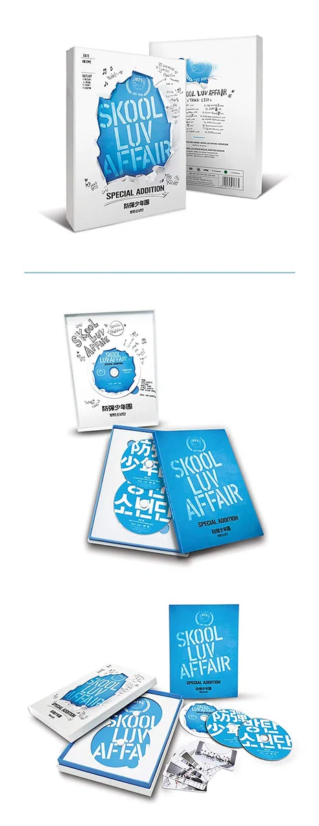 BTS BANGTAN BOYS Skool Luv Affair Special Edition Reissue Photocards