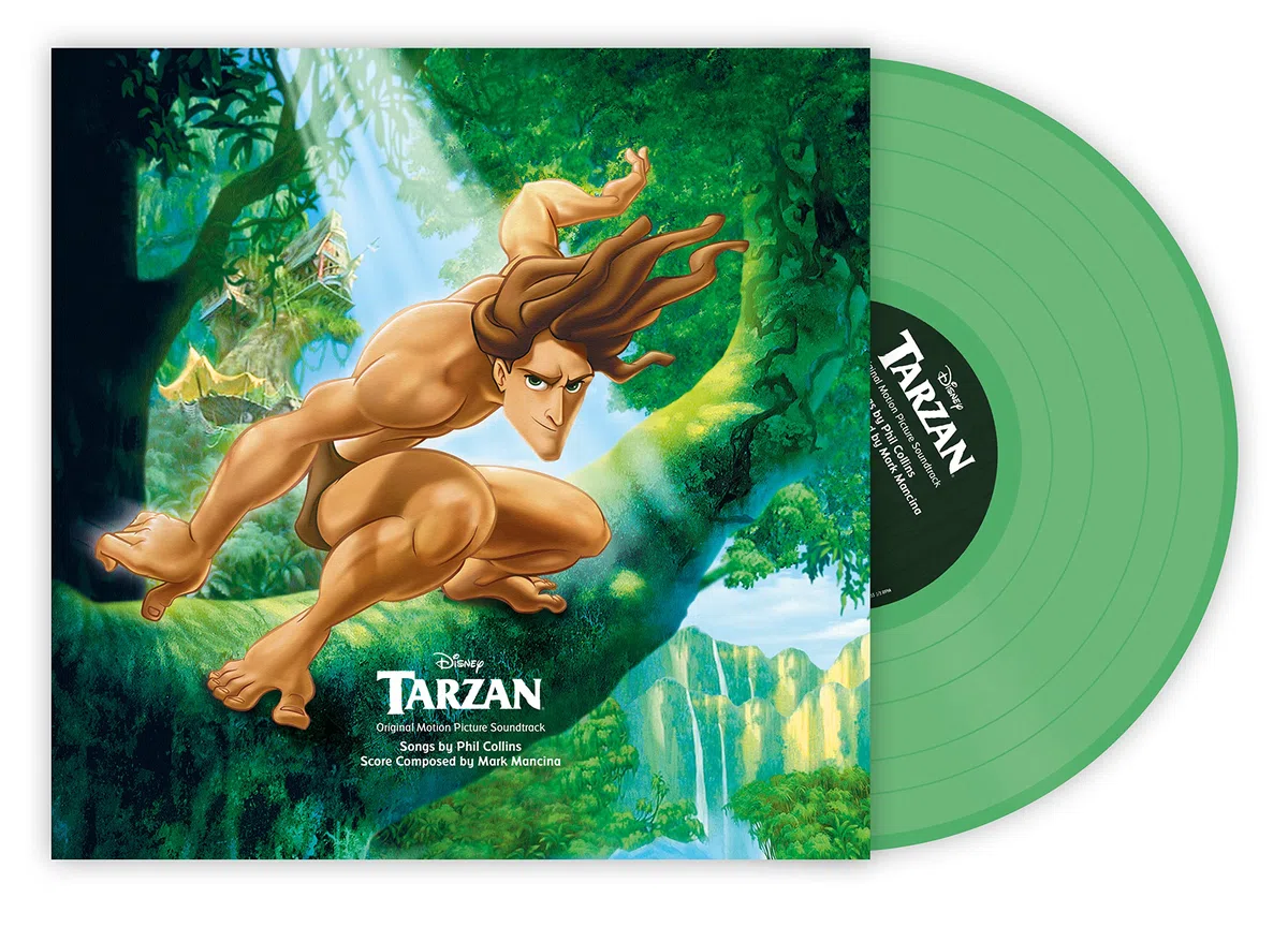 Tarzan Vinyle Vert Transparent Tirage limité