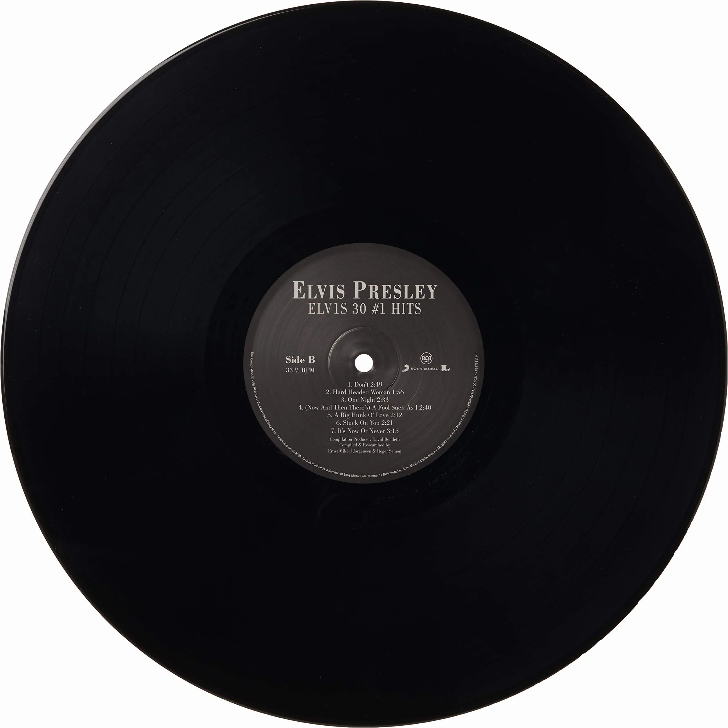 Elvis 30 #1 Hits
