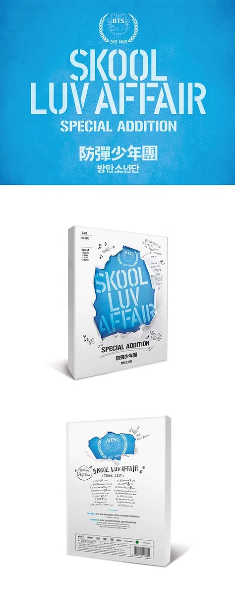 BTS BANGTAN BOYS Skool Luv Affair Special Edition Reissue Photocards