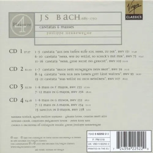 Bach : Messes et Cantates